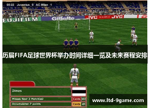 历届FIFA足球世界杯举办时间详细一览及未来赛程安排 历届FIFA足球世界杯举办时间详细一览及未来赛程安排